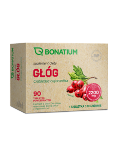 Bonatium Głóg tabletki powlekane 90 sztuk