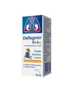 Deflegmin Baby, (7,5 mg/ml), krople doustne, 50 ml