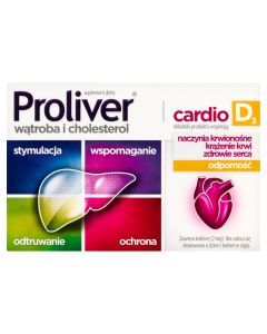 Proliver Cardio D3, tabletki, 30 szt.