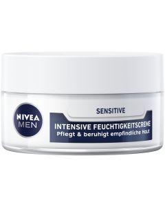 Nivea For Men, krem, do twarzy, Sensitive, 50 ml
