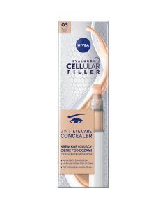 Nivea Hyaluron Cellular Filler, krem,koryg.p/ocz,3w1,03, 4ml