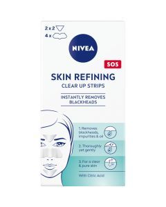Nivea SOS Skin Refining, plast.,p/zaskorn.,oczyszcz.,6 szt