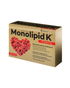 Monolipid K Forte, kapsułki wegetariańskie, 30 szt.