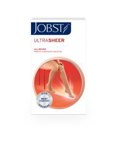 Jobst Ultra Sheer, rozmiar II, naturalny, podkolanówki uciskowe, CCL2, 1 para