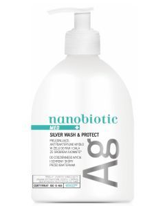 Nanobiotic Med Silver Wash&Protect,mydlo,d/rak,ciala,500 ml