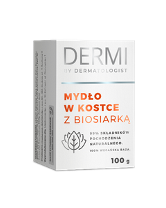 DERMI mydło w kostce z biosiarką, 100 g