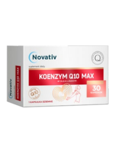 Novativ Koenzym Q10 Max, kaps., 30 szt