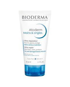 Bioderma Atoderm, ultraodżywczy krem do rąk i paznokci, 50ml