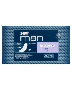 Seni Man Super Level 5,pieluchy,anatom.,dla mezcz,15szt