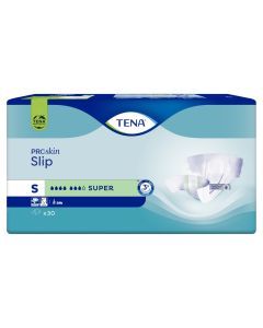 TENA Slip ProSkin Super, pieluchomajtki, rozmiar S, 30 szt.