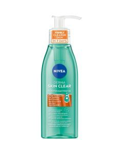 Nivea Derma Skin Clear, zel, oczyszczajacy, 150 ml