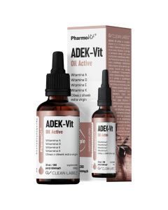 ADEK-Vit Oil Active Clean label Pharmovit, krople, 30 ml