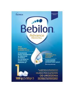 Bebilon 1 z Pronutra Advance,prosz.,1000 g (2x500g)
