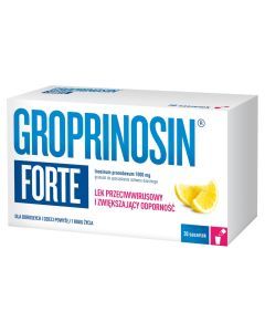 Groprinosin Forte, 1000 mg,gran.d/sp.rozt.doustn,1,8g,30sasz