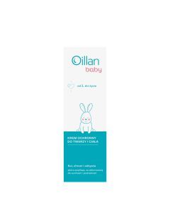 Oillan Baby,  Krem ochronny do twarzy i ciała, 75 ml