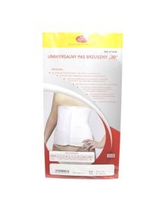 Pani Teresa pas brzuszny uniwersalny otwierany, szerokość 30 cm, rozmiar M