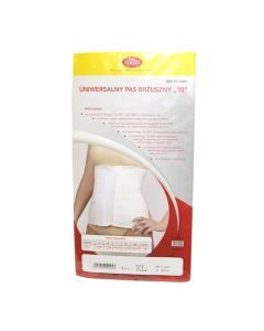 Pani Teresa Uniwersalny pas brzuszny, otwierany, szerokość 30 cm, rozmiar XL