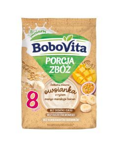BoboVita Porcja Zboz,owsian,z ryz,man,marak,ban,po 8mcu,210g
