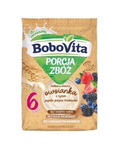 BoboVita Porcja Zboz,owsian,z ryz,jag,jez,trusk,po 6mcu,210g