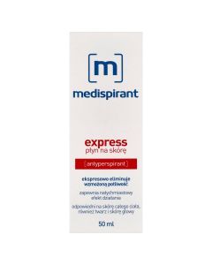 Medispirant express, plyn na skore, 50 ml
