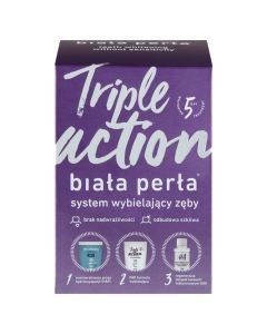 Biala Perla Triple Action, system wybiel.zeby, 1 zest.
