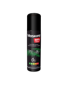 Moskine 50% DEET płyn na komary, kleszcze, meszki, 80ml