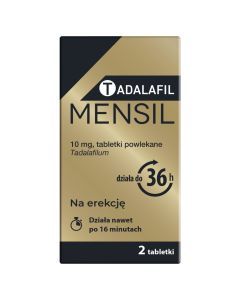 Tadalafil Mensil, 10mg, tabletki powlekane, 2 szt.