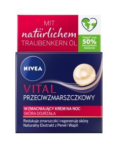 Nivea Vital, krem, wzmacniajacy, sk.dojrz.,n/noc, 50 ml