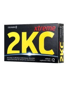 2KC Xtreme, tabletki powlekane, 12 szt.