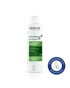 Vichy Dercos, szampon przeciwłupieżowy, włosy normalne i przetłuszczające się, 200 ml