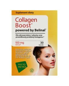 Collagen Boost powered by Belinal, kaps.,30 szt