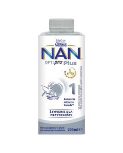 Mleko Nan Optipro Plus 1 HM-0, plyn, 200ml