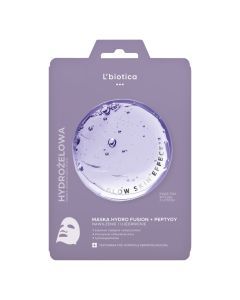 L'Biotica PGA Hydro Fusion+Peptydy, hydrożelowa maska do twarzy,1 szt.