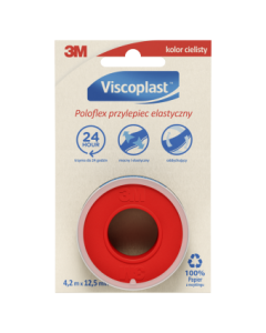 Viscoplast Poloflex, przylep., elast.,4,2 m x 12,5 mm,1 szt