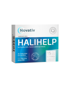 Novativ Halihelp, tabletki do ssania, 30 sztuk