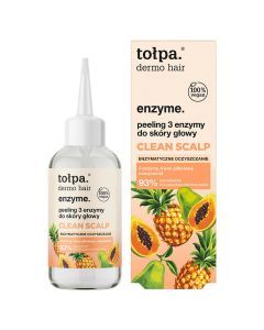 Tołpa Dermo Hair Enzyme Clean Scalp, Peeling 3 enzymy do skóry głowy, 100 ml