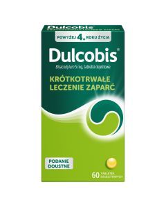 Dulcobis, 5 mg, tabl.dojelit., 60 szt