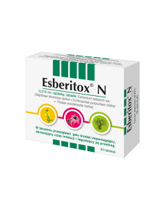 Esberitox N, 0,215 ml/tabletkę, tabletki, 40 szt.