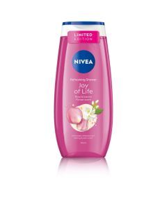 Nivea Joy of Life, zel p/prysz.,Rose&Yasmin, 250 ml