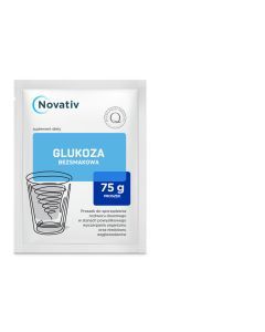 Novativ Glukoza bezsmakowa, proszek, 75 g