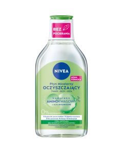 Nivea, plyn, micelarny,oczyszcz.,cera mieszana, 400 ml