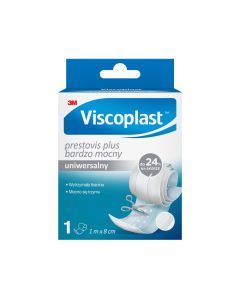 Viscoplast Prestovis plus bardzo mocny, plaster do cięcia, 1m x 8cm, 1szt.
