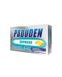 Paduden Express, 200 mg, kapsułki miękkie, 20 szt.