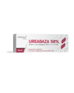 Heltiso Care Ureabaza krem 50% mocznika, 50 ml