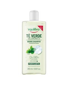 Equilibra, szamp., oczyszcz.,zielon.herb.,kw.hialuron.,265ml