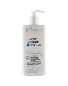 Bielenda Hydro Lipidium, Delikatna emulsja do mycia i demakijażu, 300 ml