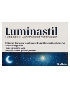 Luminastil, 50 mg, tabl., 10 szt
