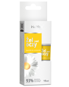 Heltiso Care żel pod oczy, świetlik & rumianek, 15 ml