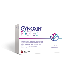 Gynoxin Protect, globulki dopochwowe, 10 szt.