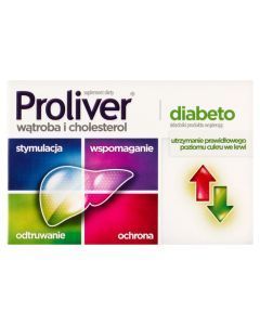 Proliver Diabeto, tabl., 30 szt